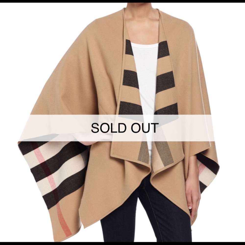AUTH NWOT BURBERRY CAPE
